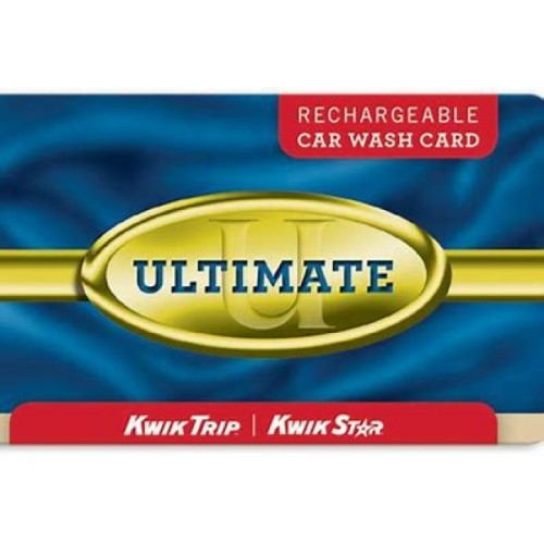 2025 Kwik Trip Ultimate Car Wash Card